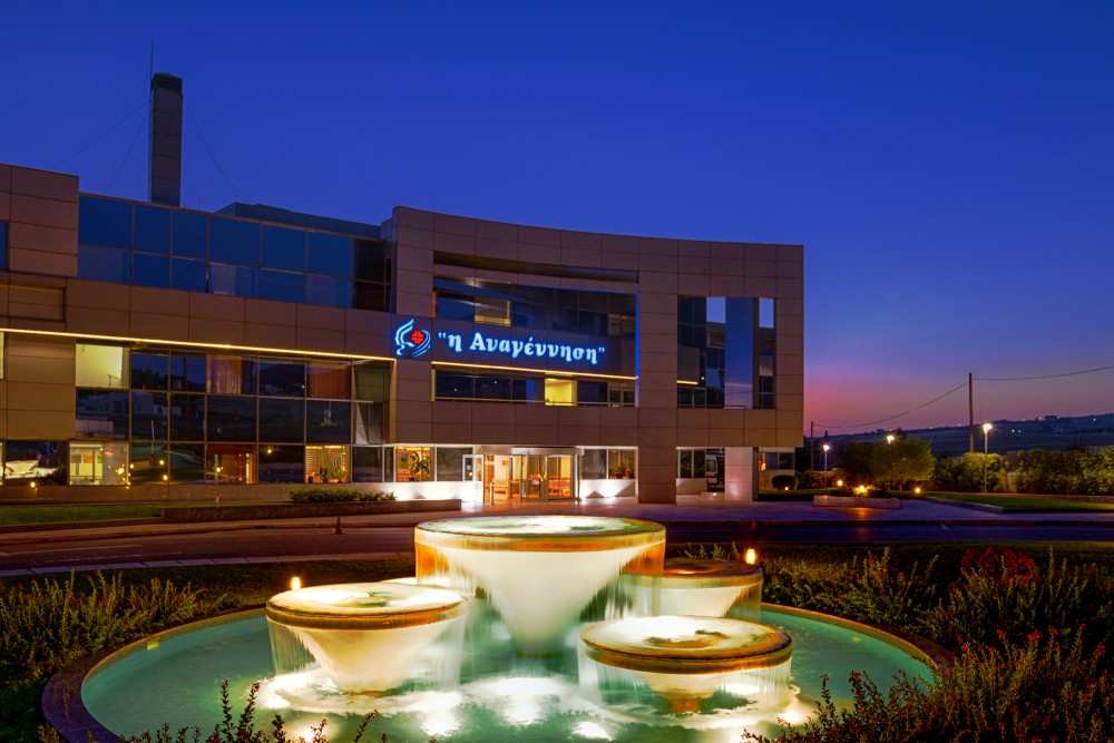 ночной вид на центр